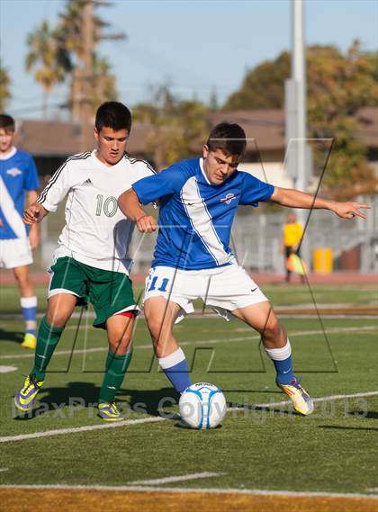 Thumbnail 3 in Christian Brothers vs. Central Valley (CIF SJS D3 Final) photogallery.