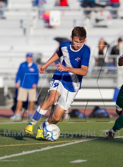 Thumbnail 2 in Christian Brothers vs. Central Valley (CIF SJS D3 Final) photogallery.