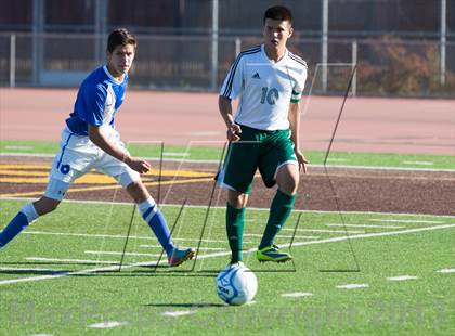 Thumbnail 3 in Christian Brothers vs. Central Valley (CIF SJS D3 Final) photogallery.
