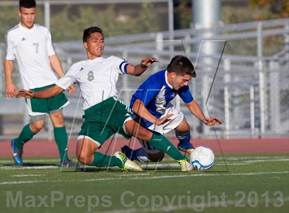 Thumbnail 2 in Christian Brothers vs. Central Valley (CIF SJS D3 Final) photogallery.