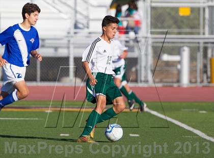 Thumbnail 3 in Christian Brothers vs. Central Valley (CIF SJS D3 Final) photogallery.