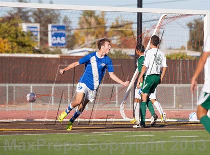 Thumbnail 3 in Christian Brothers vs. Central Valley (CIF SJS D3 Final) photogallery.