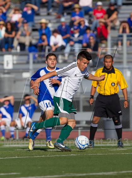 Thumbnail 3 in Christian Brothers vs. Central Valley (CIF SJS D3 Final) photogallery.