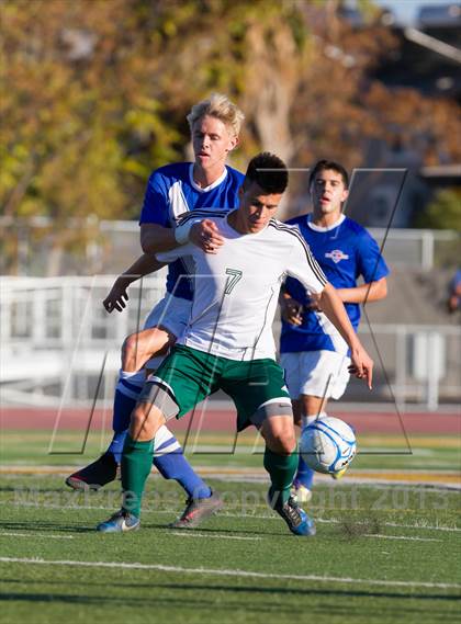 Thumbnail 2 in Christian Brothers vs. Central Valley (CIF SJS D3 Final) photogallery.