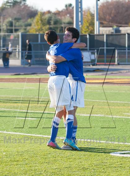 Thumbnail 3 in Christian Brothers vs. Central Valley (CIF SJS D3 Final) photogallery.