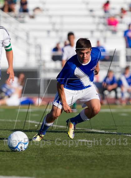 Thumbnail 3 in Christian Brothers vs. Central Valley (CIF SJS D3 Final) photogallery.