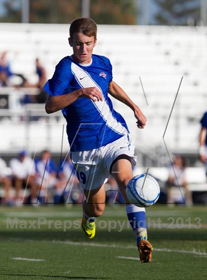 Thumbnail 3 in Christian Brothers vs. Central Valley (CIF SJS D3 Final) photogallery.