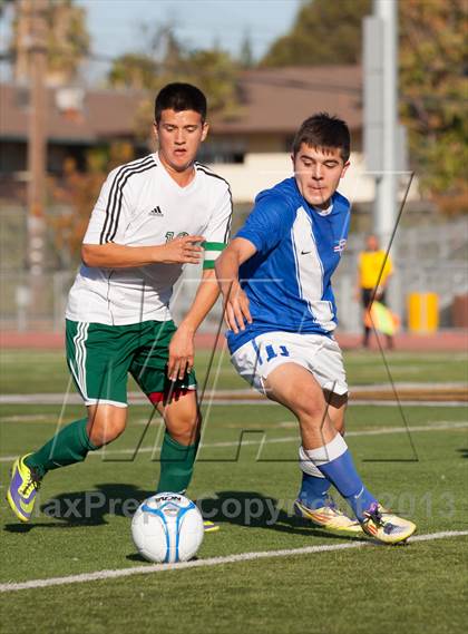Thumbnail 2 in Christian Brothers vs. Central Valley (CIF SJS D3 Final) photogallery.