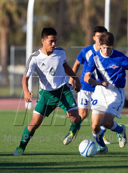 Thumbnail 3 in Christian Brothers vs. Central Valley (CIF SJS D3 Final) photogallery.
