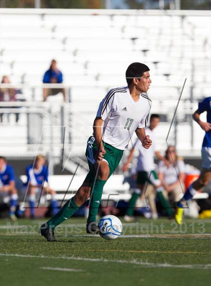 Thumbnail 2 in Christian Brothers vs. Central Valley (CIF SJS D3 Final) photogallery.