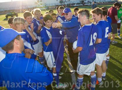 Thumbnail 3 in Christian Brothers vs. Central Valley (CIF SJS D3 Final) photogallery.