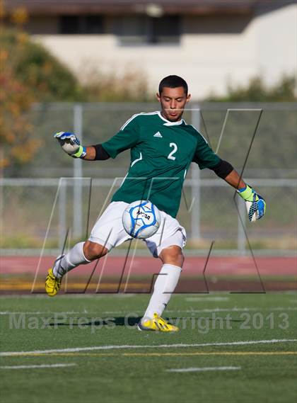 Thumbnail 3 in Christian Brothers vs. Central Valley (CIF SJS D3 Final) photogallery.