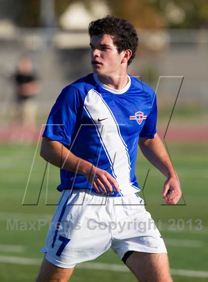 Thumbnail 3 in Christian Brothers vs. Central Valley (CIF SJS D3 Final) photogallery.