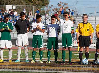Thumbnail 3 in Christian Brothers vs. Central Valley (CIF SJS D3 Final) photogallery.