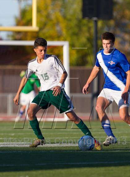 Thumbnail 3 in Christian Brothers vs. Central Valley (CIF SJS D3 Final) photogallery.