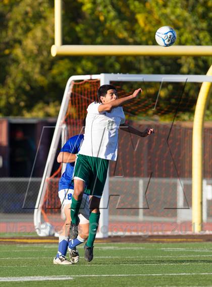 Thumbnail 3 in Christian Brothers vs. Central Valley (CIF SJS D3 Final) photogallery.