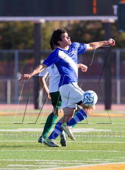 Thumbnail 2 in Christian Brothers vs. Central Valley (CIF SJS D3 Final) photogallery.