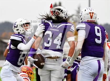 Thumbnail 3 in Kamiakin @ Sumner (WIAA 4A First Round) photogallery.