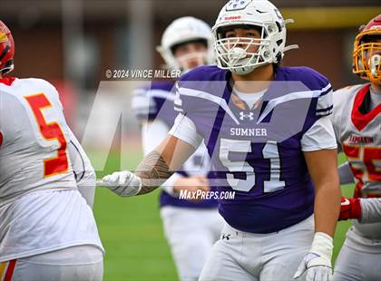 Thumbnail 1 in Kamiakin @ Sumner (WIAA 4A First Round) photogallery.