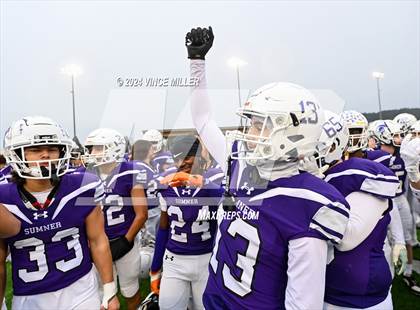 Thumbnail 1 in Kamiakin @ Sumner (WIAA 4A First Round) photogallery.
