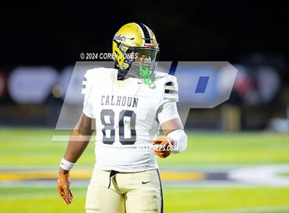 Thumbnail 2 in Calhoun vs Peach County (GHSA AAA Quarter-Final Playoff) photogallery.