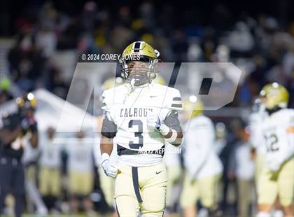 Thumbnail 3 in Calhoun vs Peach County (GHSA AAA Quarter-Final Playoff) photogallery.