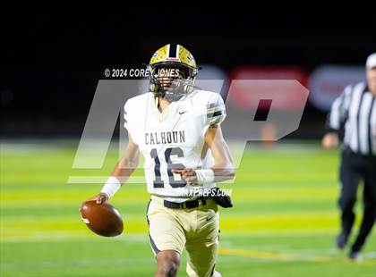 Thumbnail 3 in Calhoun vs Peach County (GHSA AAA Quarter-Final Playoff) photogallery.