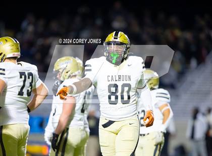 Thumbnail 2 in Calhoun vs Peach County (GHSA AAA Quarter-Final Playoff) photogallery.