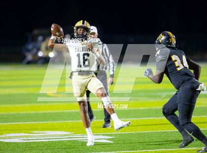 Thumbnail 1 in Calhoun vs Peach County (GHSA AAA Quarter-Final Playoff) photogallery.