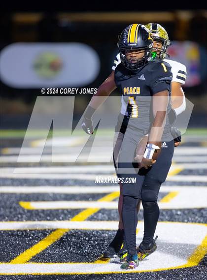 Thumbnail 3 in Calhoun vs Peach County (GHSA AAA Quarter-Final Playoff) photogallery.