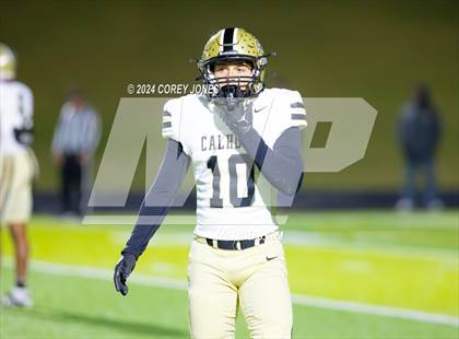 Thumbnail 1 in Calhoun vs Peach County (GHSA AAA Quarter-Final Playoff) photogallery.
