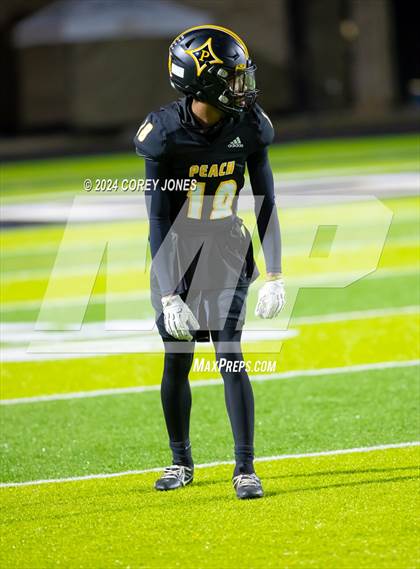 Thumbnail 1 in Calhoun vs Peach County (GHSA AAA Quarter-Final Playoff) photogallery.