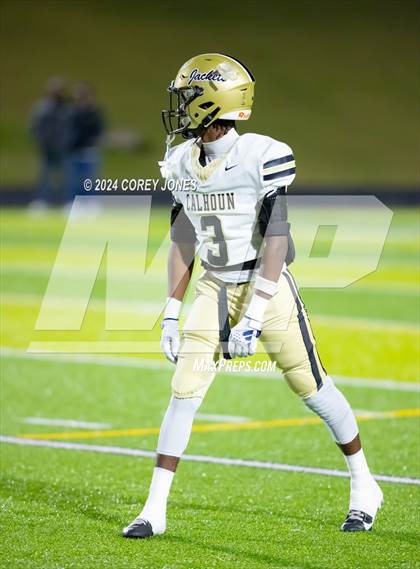 Thumbnail 2 in Calhoun vs Peach County (GHSA AAA Quarter-Final Playoff) photogallery.