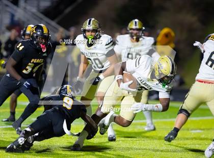 Thumbnail 1 in Calhoun vs Peach County (GHSA AAA Quarter-Final Playoff) photogallery.
