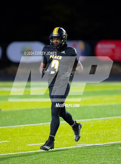 Thumbnail 1 in Calhoun vs Peach County (GHSA AAA Quarter-Final Playoff) photogallery.