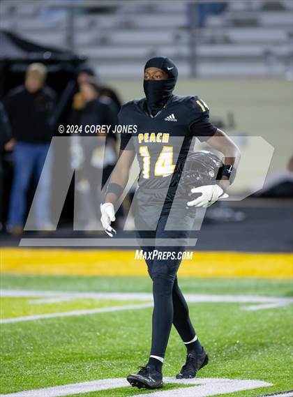 Thumbnail 2 in Calhoun vs Peach County (GHSA AAA Quarter-Final Playoff) photogallery.