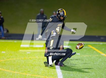 Thumbnail 3 in Calhoun vs Peach County (GHSA AAA Quarter-Final Playoff) photogallery.