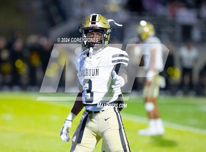Thumbnail 3 in Calhoun vs Peach County (GHSA AAA Quarter-Final Playoff) photogallery.