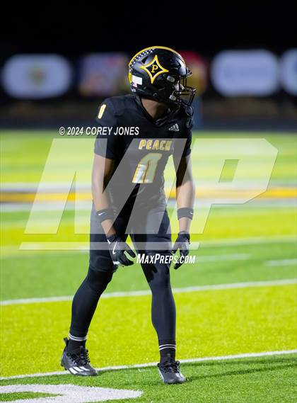 Thumbnail 2 in Calhoun vs Peach County (GHSA AAA Quarter-Final Playoff) photogallery.