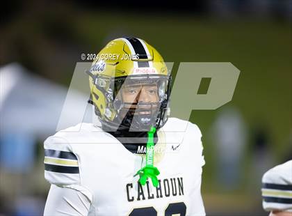 Thumbnail 3 in Calhoun vs Peach County (GHSA AAA Quarter-Final Playoff) photogallery.