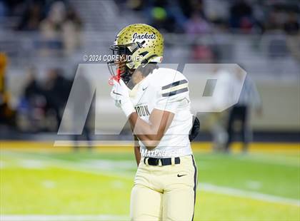 Thumbnail 3 in Calhoun vs Peach County (GHSA AAA Quarter-Final Playoff) photogallery.