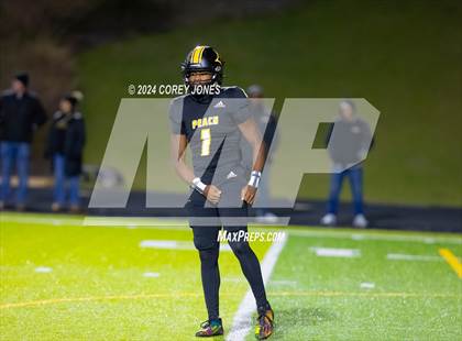Thumbnail 3 in Calhoun vs Peach County (GHSA AAA Quarter-Final Playoff) photogallery.