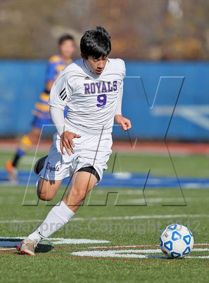 Thumbnail 2 in Lansing vs Port Jefferson (NYSPHSAA Class C Final) photogallery.