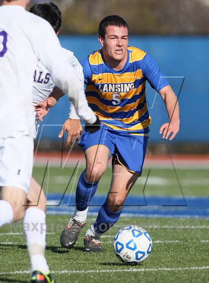 Thumbnail 1 in Lansing vs Port Jefferson (NYSPHSAA Class C Final) photogallery.