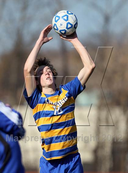 Thumbnail 1 in Lansing vs Port Jefferson (NYSPHSAA Class C Final) photogallery.