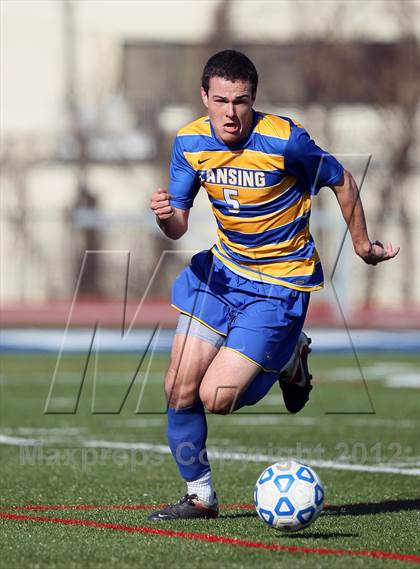 Thumbnail 3 in Lansing vs Port Jefferson (NYSPHSAA Class C Final) photogallery.