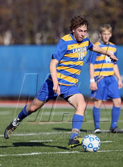 Thumbnail 3 in Lansing vs Port Jefferson (NYSPHSAA Class C Final) photogallery.