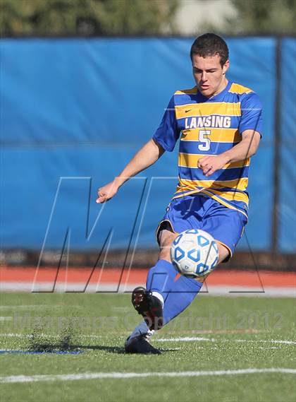 Thumbnail 2 in Lansing vs Port Jefferson (NYSPHSAA Class C Final) photogallery.