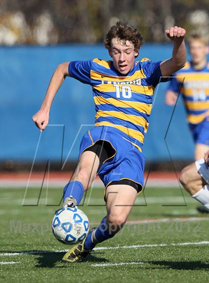 Thumbnail 1 in Lansing vs Port Jefferson (NYSPHSAA Class C Final) photogallery.
