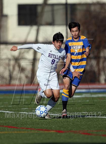Thumbnail 1 in Lansing vs Port Jefferson (NYSPHSAA Class C Final) photogallery.